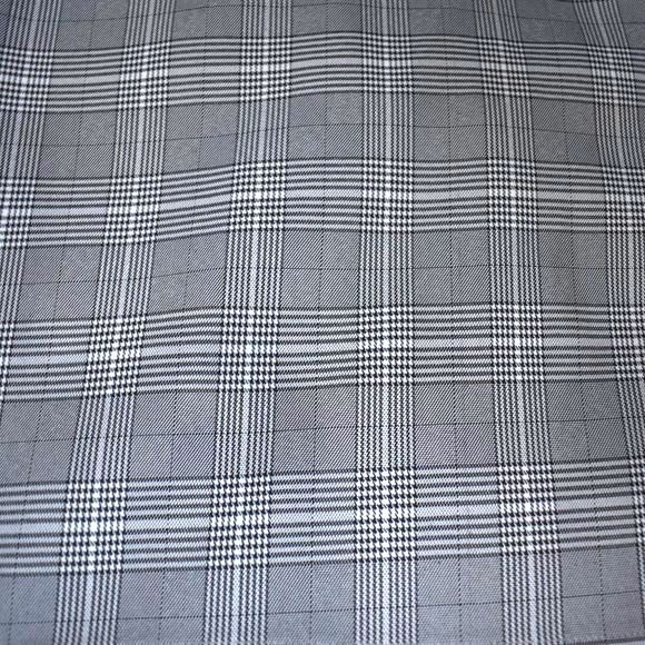 Wild Honey Gray Black Plaid Mini Skirt Size M Pockets Y2K Preppy Grunge - Picture 9 of 10